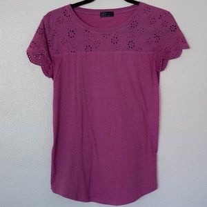 Gap Purple T Shirt
